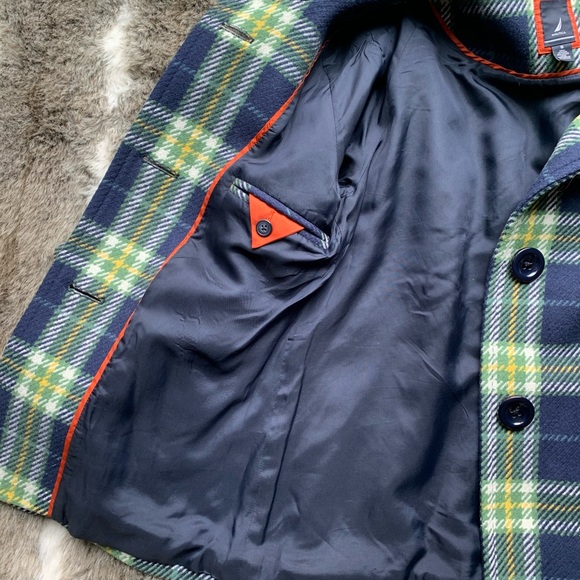 Nautica Wool High Collar Jacket - Picture 4 of 4